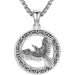 Pendentif Aigle collier viking