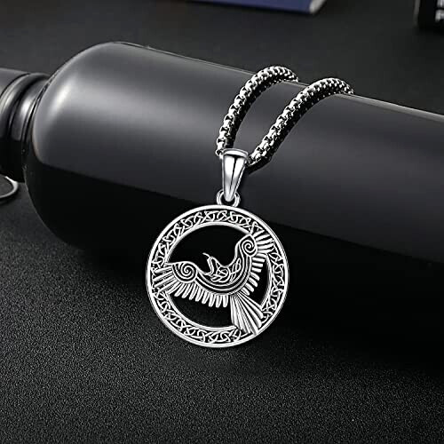 Pendentif Aigle collier viking variant 2 