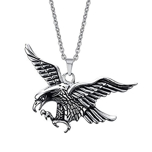 Pendentif Aigle steel