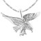 Pendentif Aigle argent - miniature