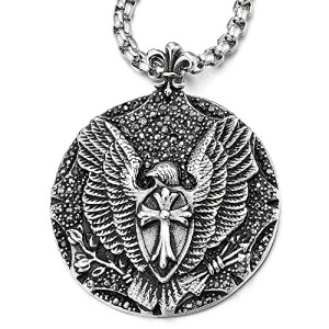 Pendentif Aigle noir