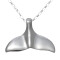 Pendentif Baleine argent - miniature