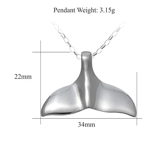 Pendentif Baleine argent variant 2 