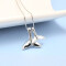 Pendentif Baleine argentor plaqué or 1.55x1.4 cm - miniature variant 4