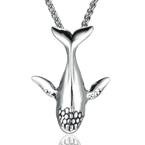 Pendentif Baleine argent