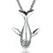 Pendentif Baleine argent - miniature