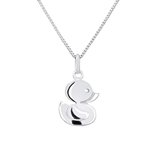 Pendentif Canard argent