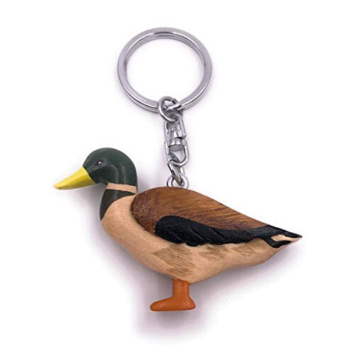 Pendentif Canard bois