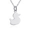 Pendentif Canard argent - miniature