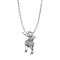 Pendentif Cerf argent - miniature