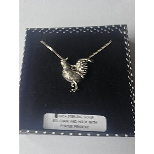 Pendentif Coq argent