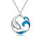 Pendentif Dauphin argent - miniature