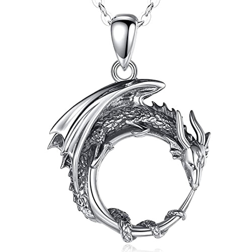 Pendentif Dragon argent