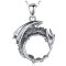 Pendentif Dragon argent - miniature