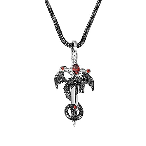 Pendentif Dragon noir