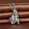 Pendentif Dragon argent-c 2.5x1.9 cm - miniature variant 1