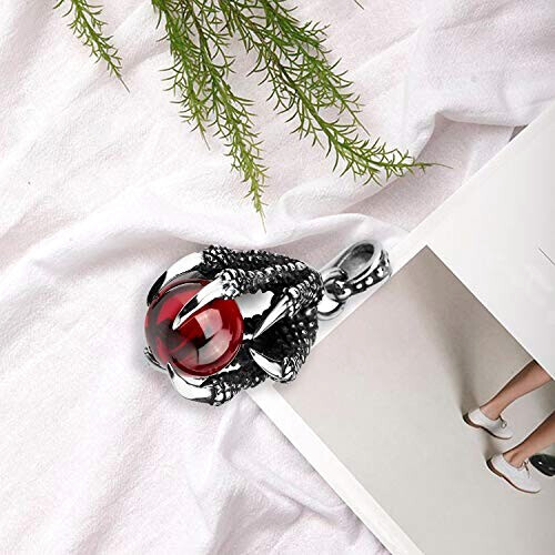 Pendentif Dragon rouge variant 2 