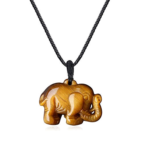 Pendentif Éléphant marron 2.8x1.8 cm