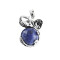 Pendentif Éléphant blancbleu - miniature