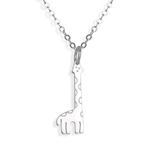 Pendentif Girafe argent