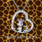 Pendentif Girafe jaune 20x20 mm - miniature variant 3