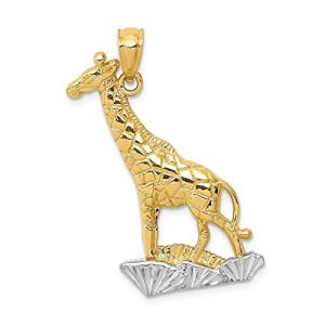 Pendentif Girafe argentor