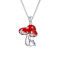 Pendentif Grenouille argent 1x1 cm - miniature