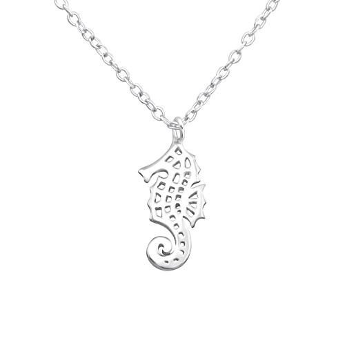 Pendentif Hippocampe argent 13x7 mm