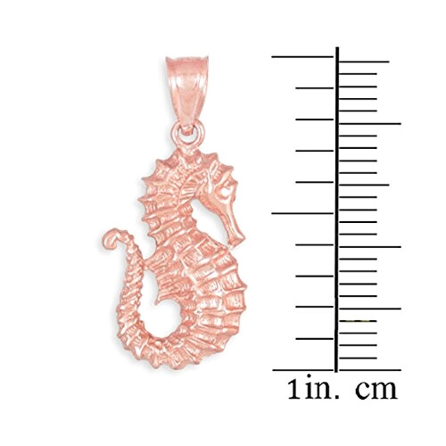 Pendentif Hippocampe or rose variant 0 