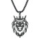 Pendentif Lion noir - miniature