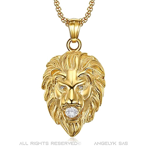 Pendentif Lion or plaqué variant 0 