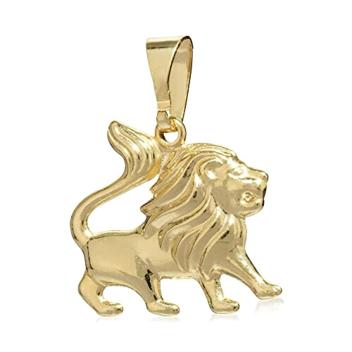 Pendentif Lion jauneor 14.0x16.0 mm variant 0 