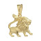 Pendentif Lion jauneor 14.0x16.0 mm - miniature variant 1