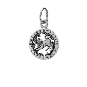 Pendentif Lion argent 4x5 mm