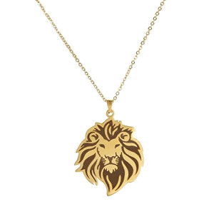 Pendentif Lion doré