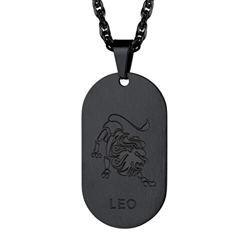 Pendentif Lion noir