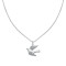 Pendentif Pigeon - Oiseau - argentblanc - miniature