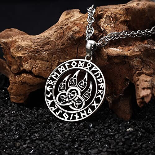 Pendentif Ours viking griffe 3x3 cm variant 1 