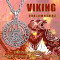 Pendentif Ours viking griffe 3x3 cm - miniature variant 5