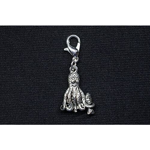 Pendentif Pieuvre argent variant 0 