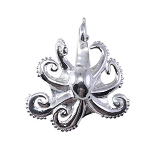 Pendentif Pieuvre argent