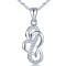 Pendentif Serpent argent-b 2.5x1 cm - miniature