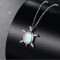 Pendentif Tortue argent zircon 1.6x1.3 cm - miniature variant 3