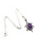 Pendentif Tortue violet - miniature