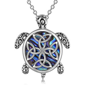 Pendentif Tortue argenté 2x2 cm