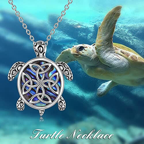 Pendentif Tortue argenté 2x2 cm variant 3 