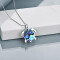 Pendentif Tortue argenté 2x2 cm - miniature variant 2