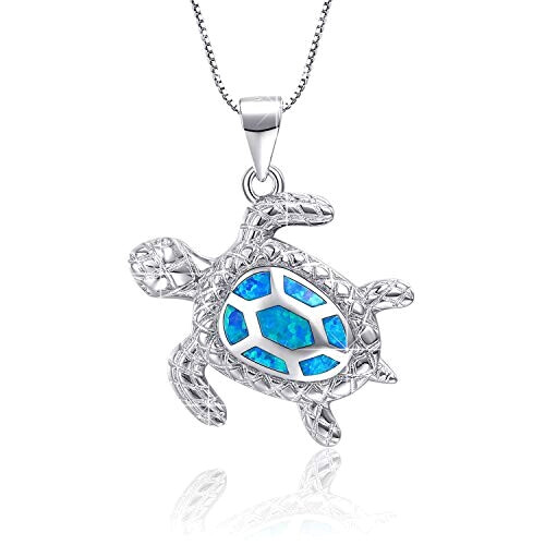 Pendentif Tortue blanc