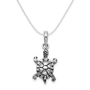 Pendentif Tortue argent