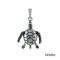 Pendentif Tortue argent - miniature variant 1